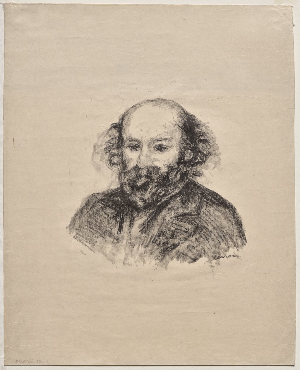Paul Cézanne de Pierre Auguste Renoir