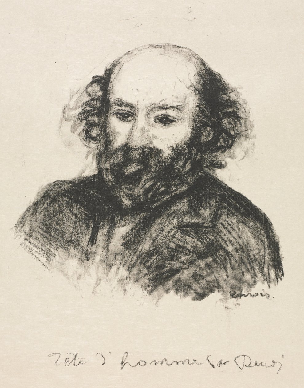 Paul Cézanne de Pierre Auguste Renoir