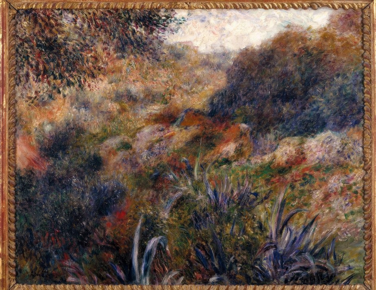 Paisagem argelina. O desfiladeiro da Mulher Selvagem de Pierre Auguste Renoir
