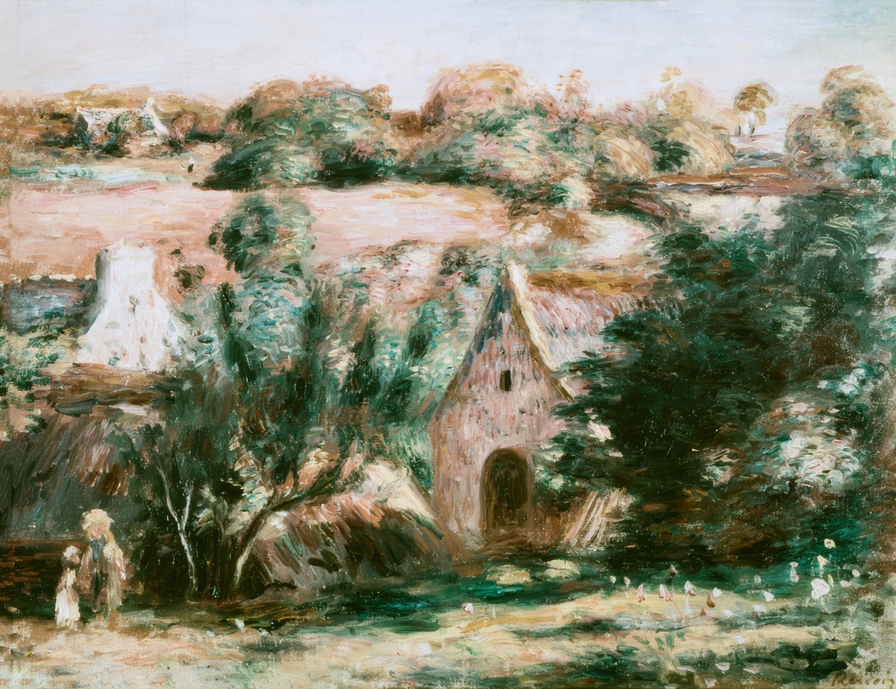 Paisagem Bretanha de Pierre Auguste Renoir