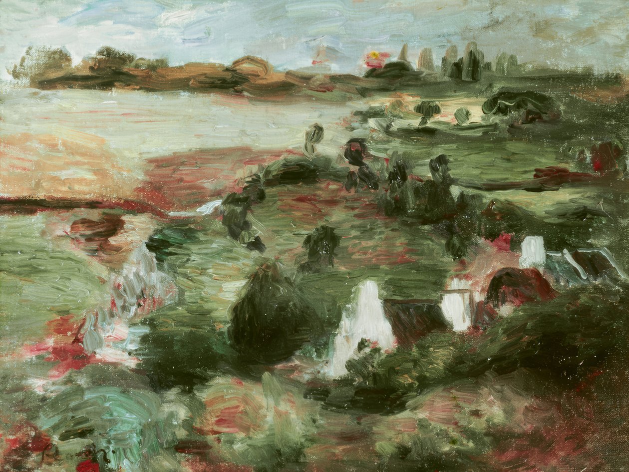 Paisagem Bretanha de Pierre Auguste Renoir