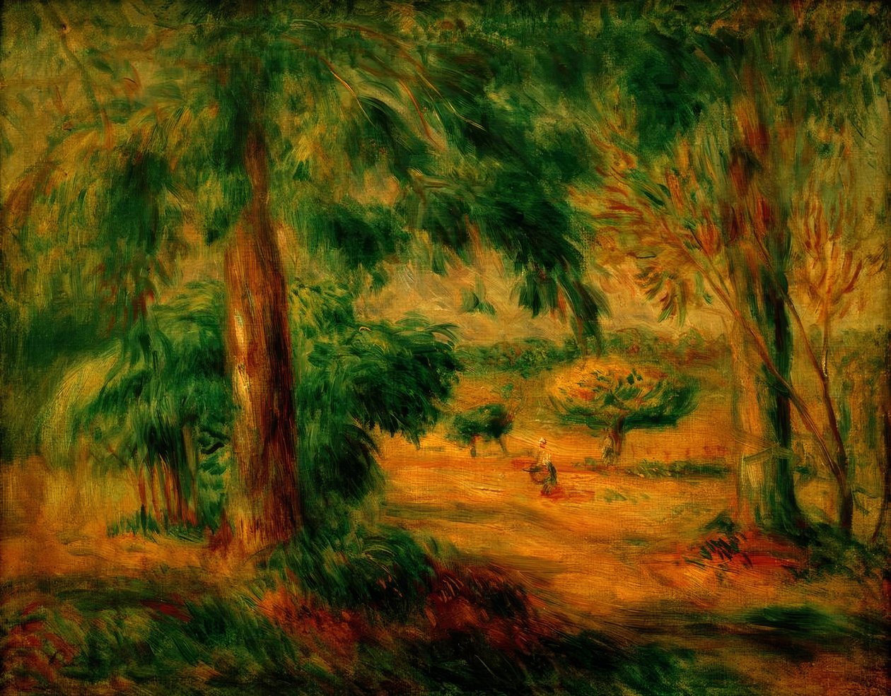 Paisagem do Midi de Pierre Auguste Renoir