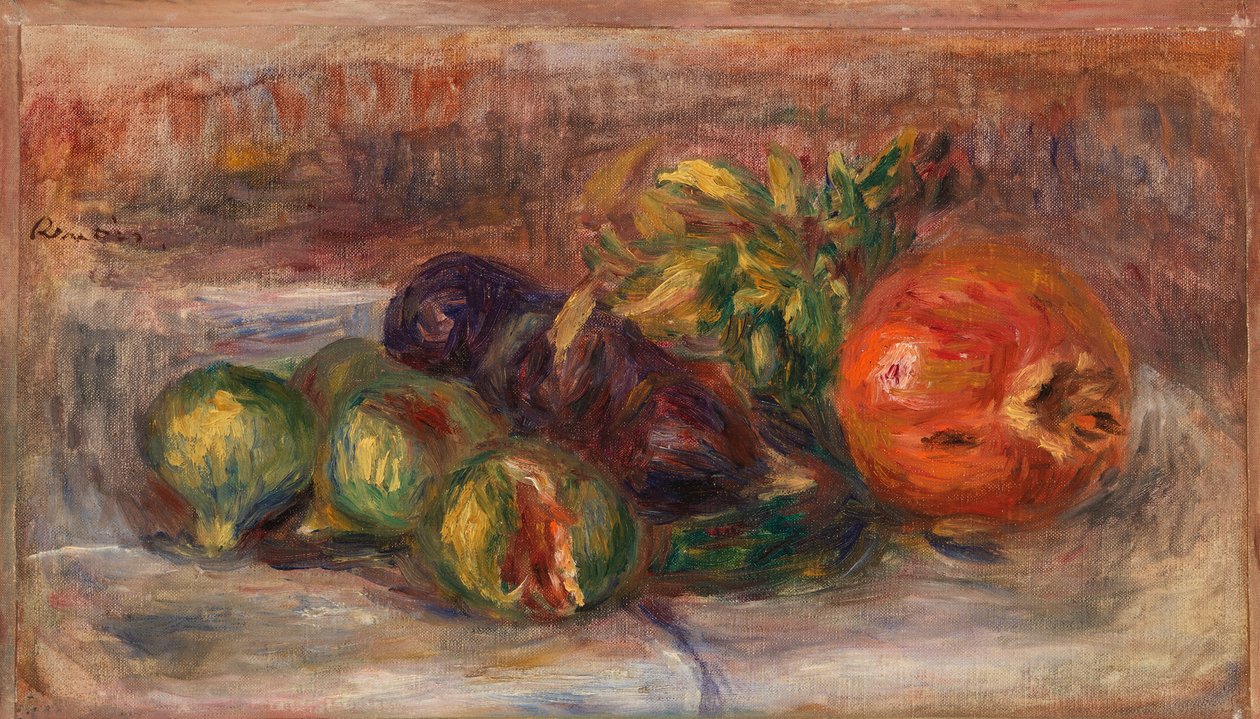 Romã e Figos (Grenade et figues) de Pierre Auguste Renoir