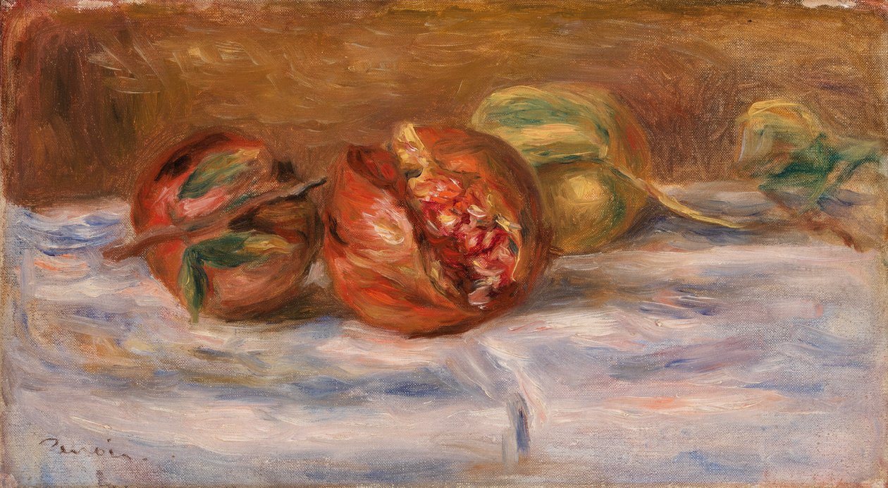 Romãs (Granadas) de Pierre Auguste Renoir