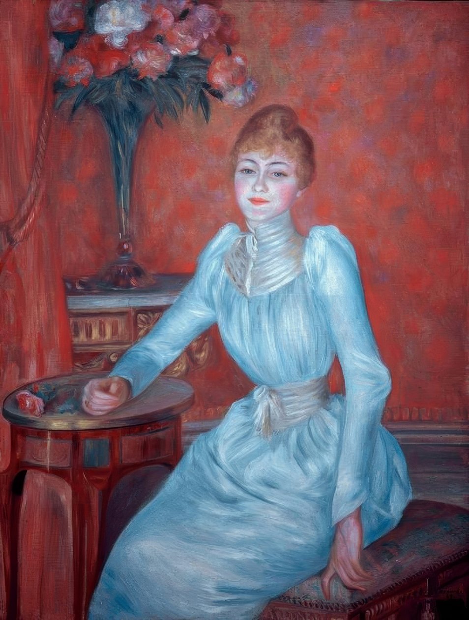 Retrato de Madame de Bonnières de Pierre Auguste Renoir
