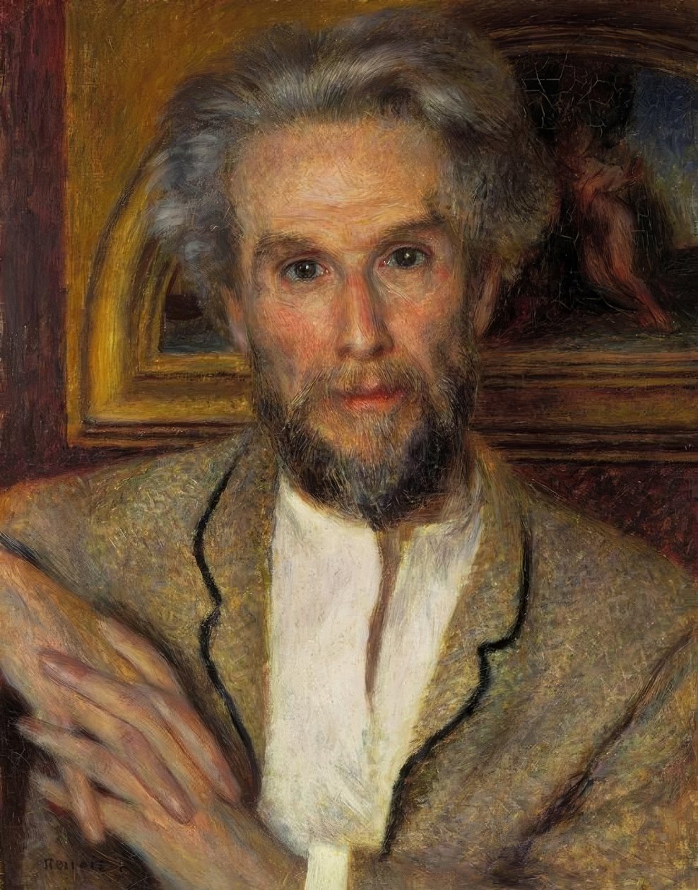 Retrato de Chocquet de Pierre Auguste Renoir