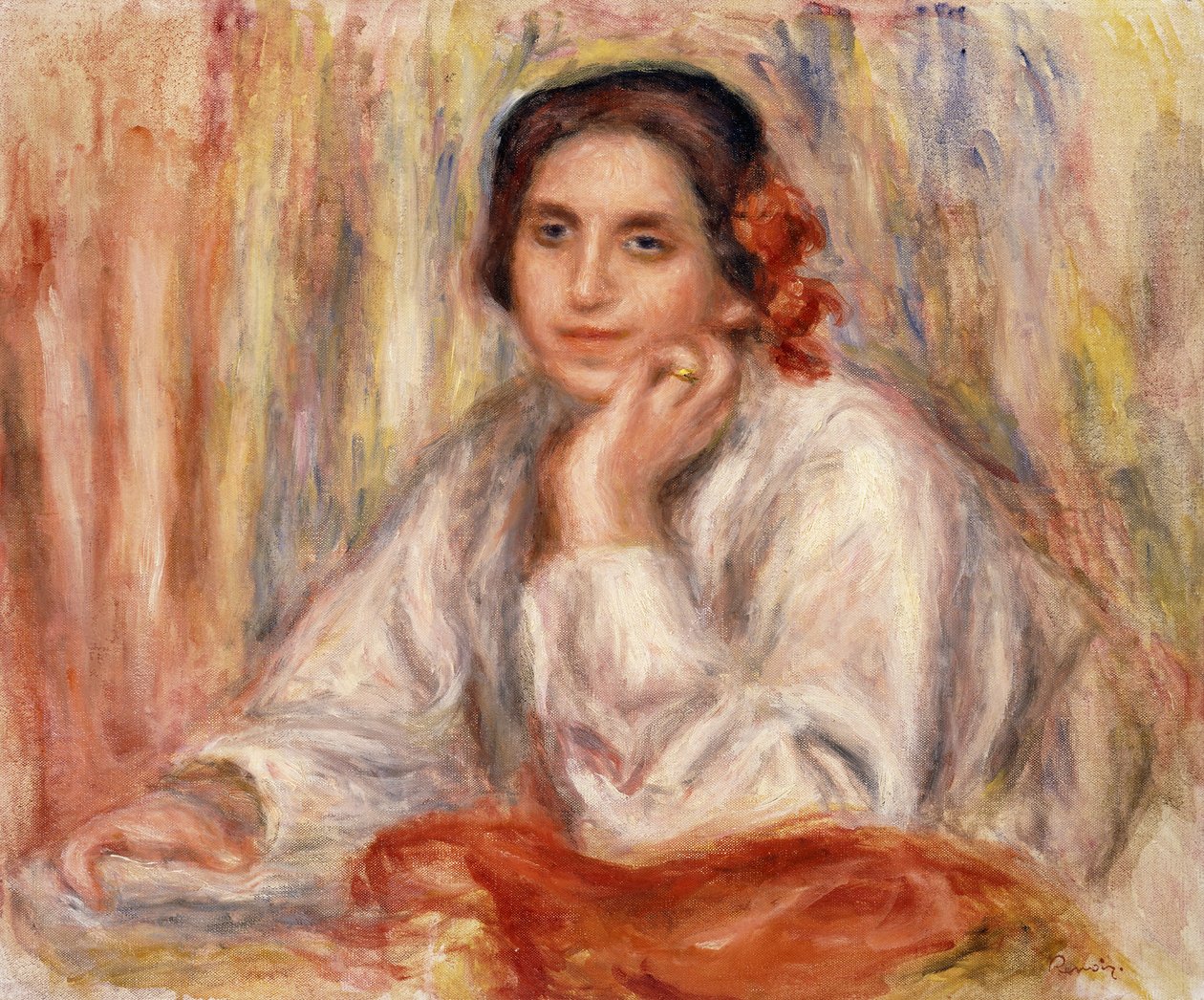 Retrato de Vera Sergine Renoir, 1914 de Pierre Auguste Renoir