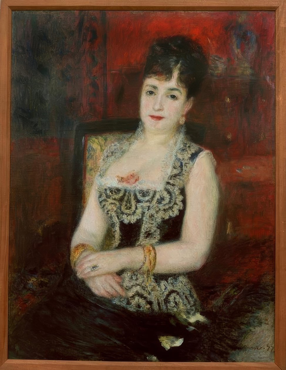 Retrato da Condessa de Pourtalès de Pierre Auguste Renoir