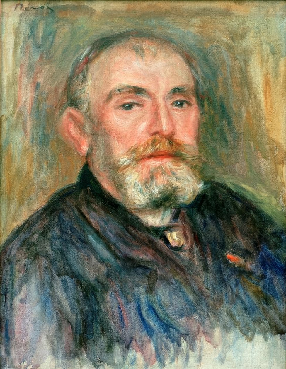 Retrato do pintor Henry Lerolle de Pierre Auguste Renoir