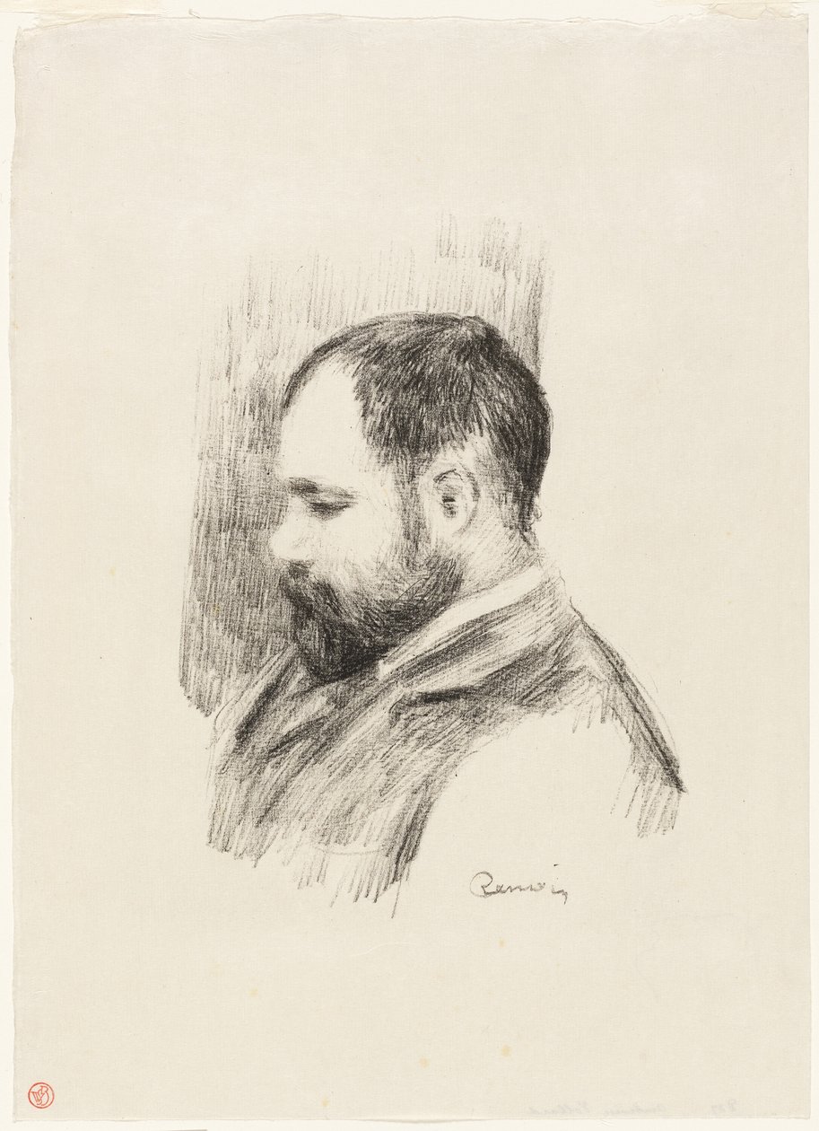 Retrato de Ambroise Vollard de Pierre Auguste Renoir