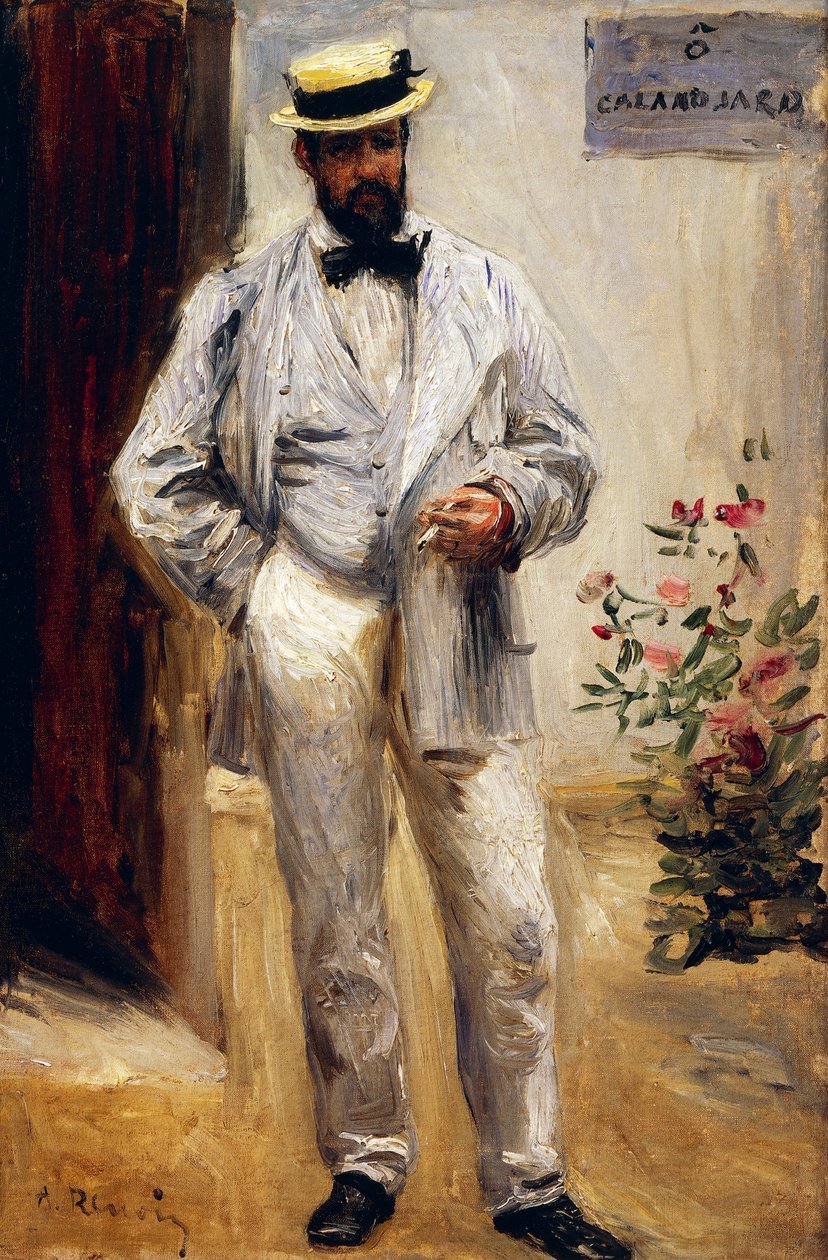 Retrato de Charles Le Coeur, de Pierre-Auguste Renoir de Pierre Auguste Renoir