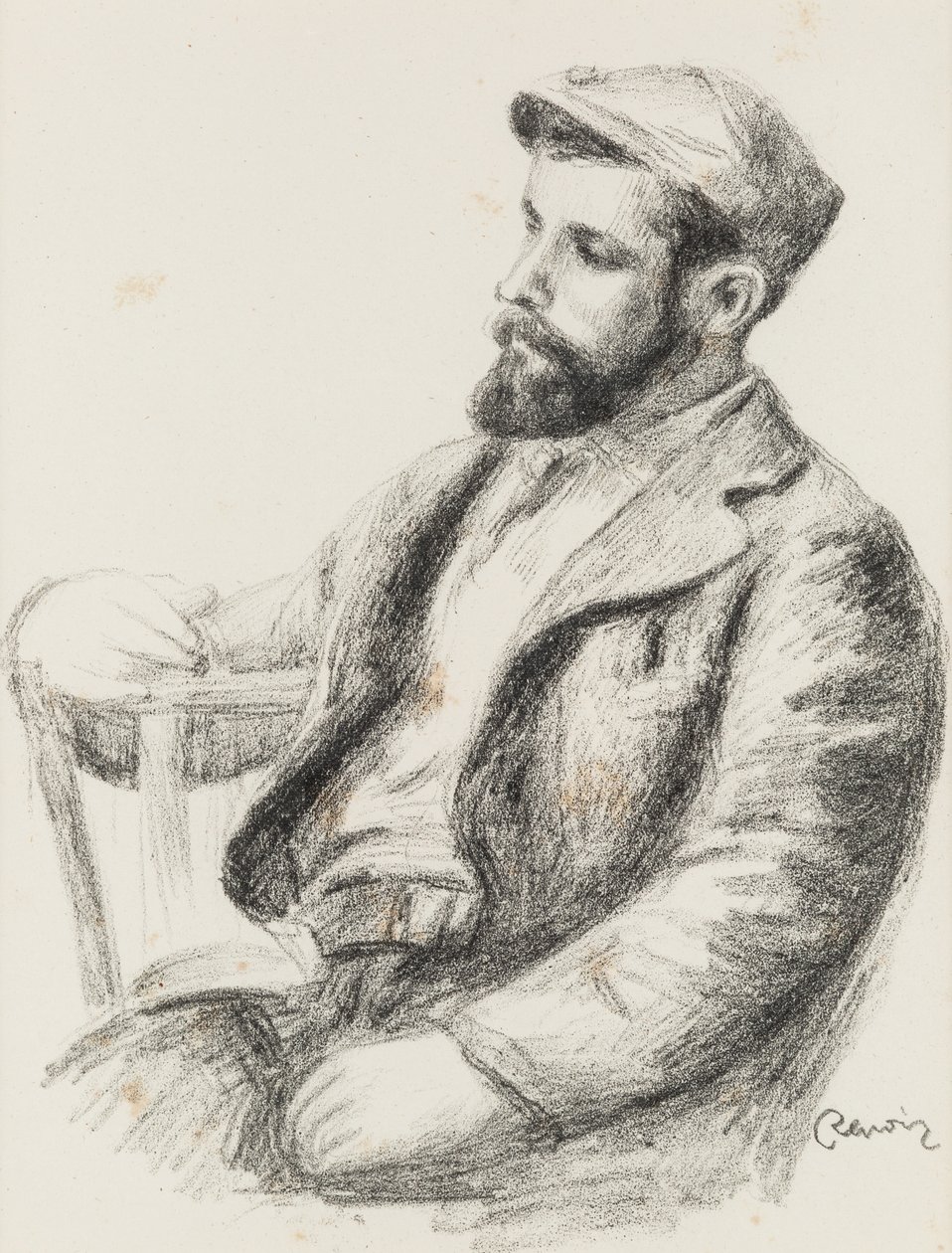 Retrato de Louis Valtat 1869-1952, 1904. de Pierre Auguste Renoir