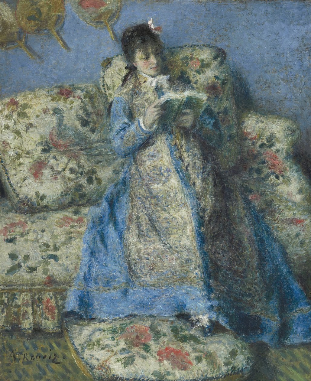 Retrato de Madame Monet de Pierre Auguste Renoir