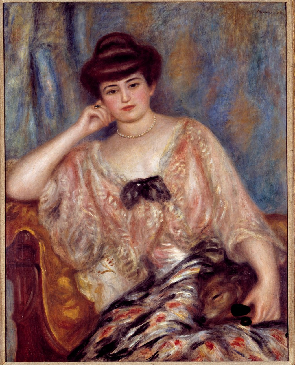 Retrato de Misia Sert (1872-1950) nee Godebska de Pierre Auguste Renoir