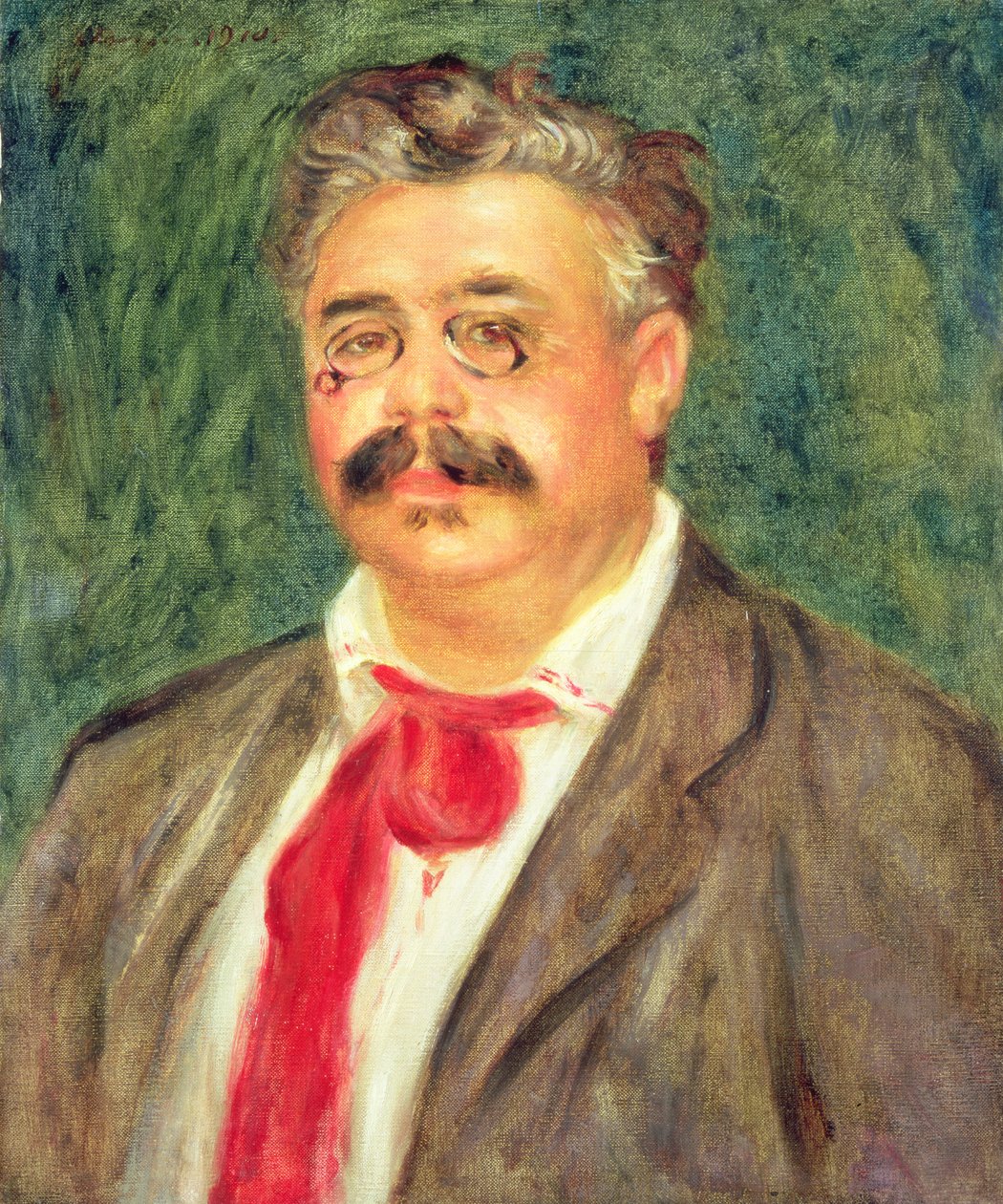 Retrato de Wilhelm Muhlfeld, 1910 de Pierre Auguste Renoir