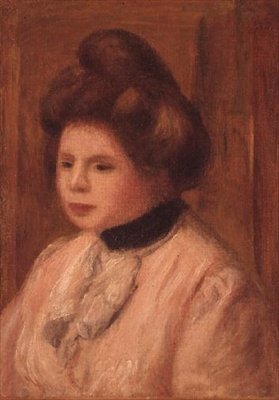 Retrato de uma Senhora de Pierre Auguste Renoir