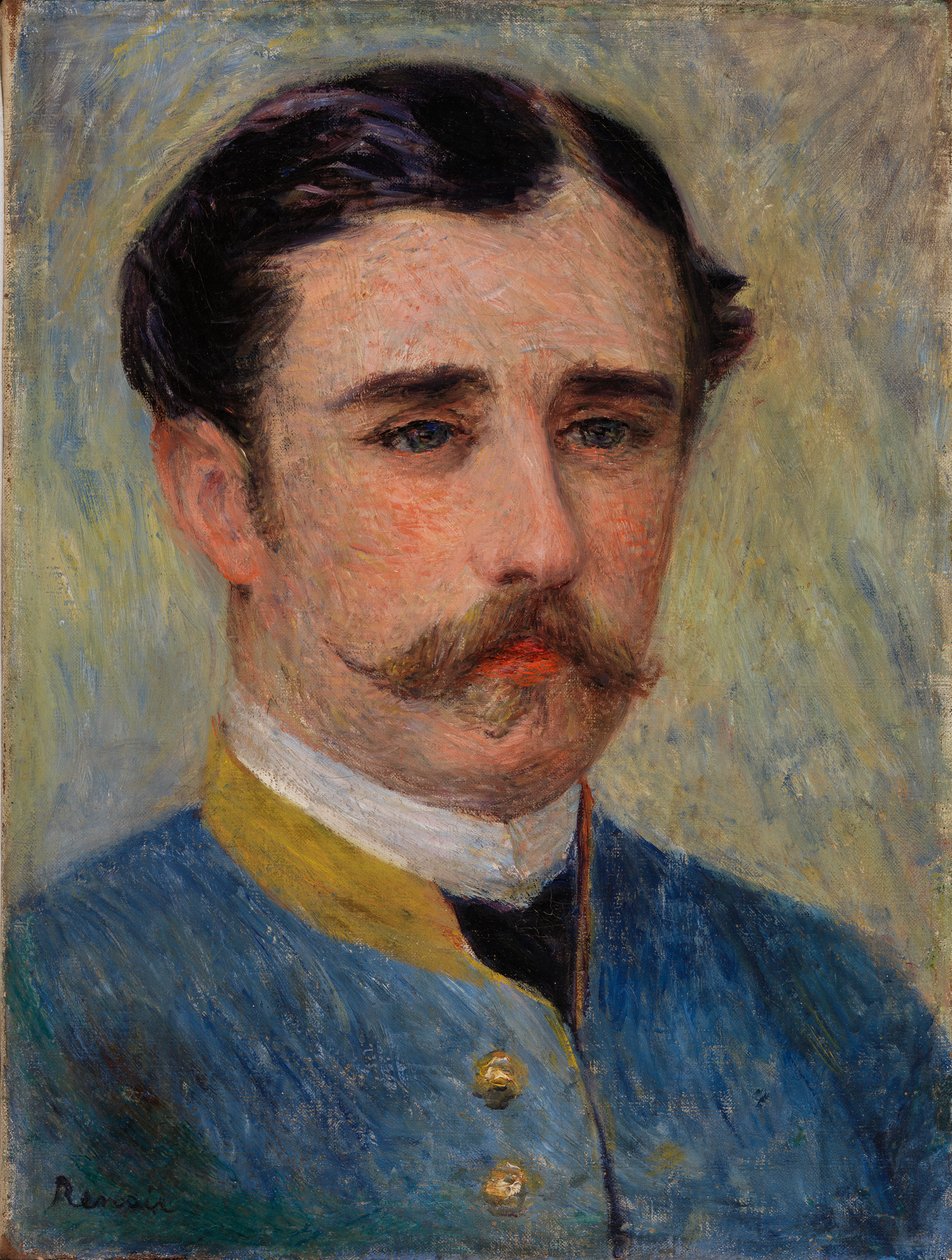 Retrato de um homem (Monsieur Charpentier) de Pierre Auguste Renoir