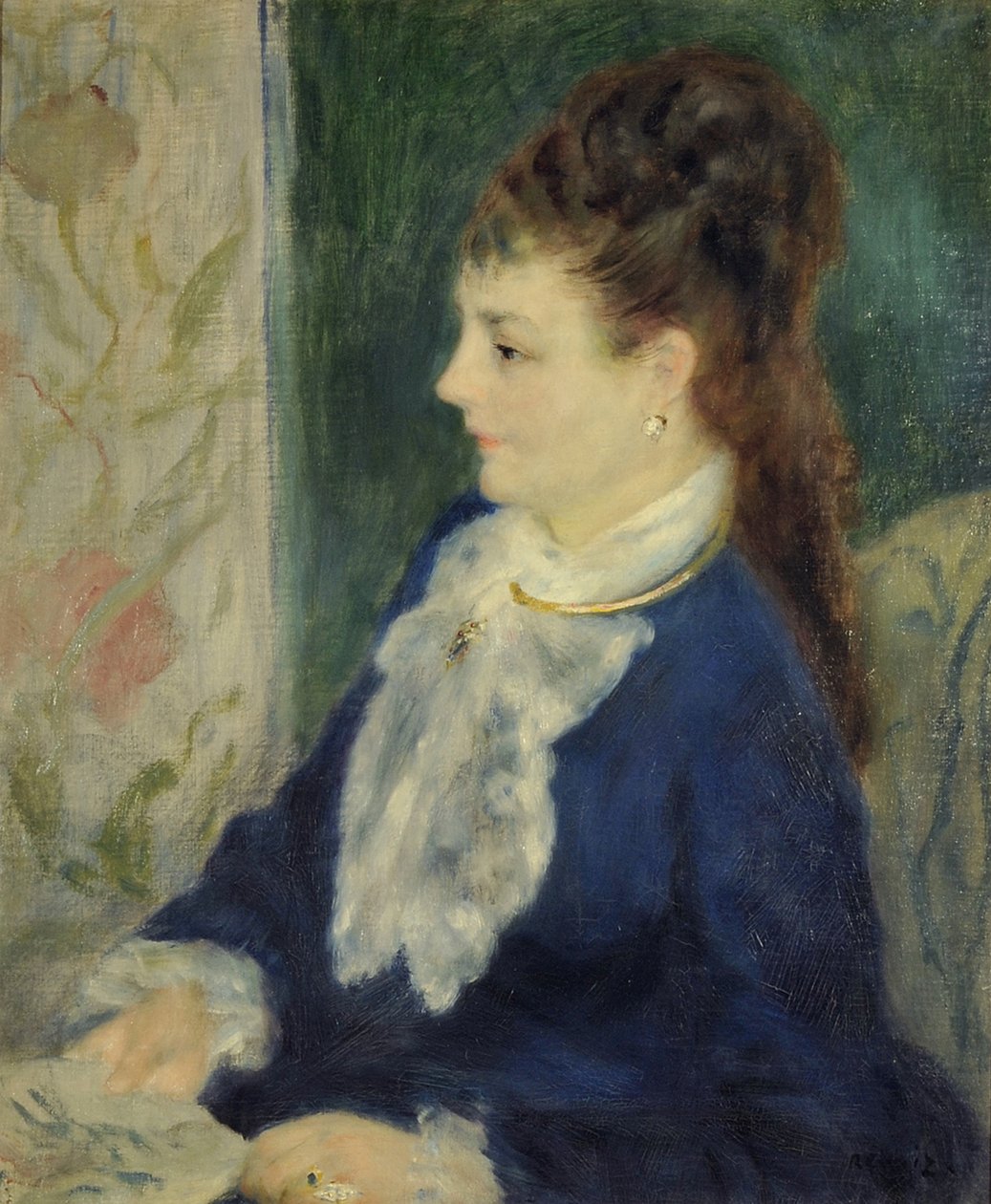 Retrato de madame X, 1875 de Pierre Auguste Renoir