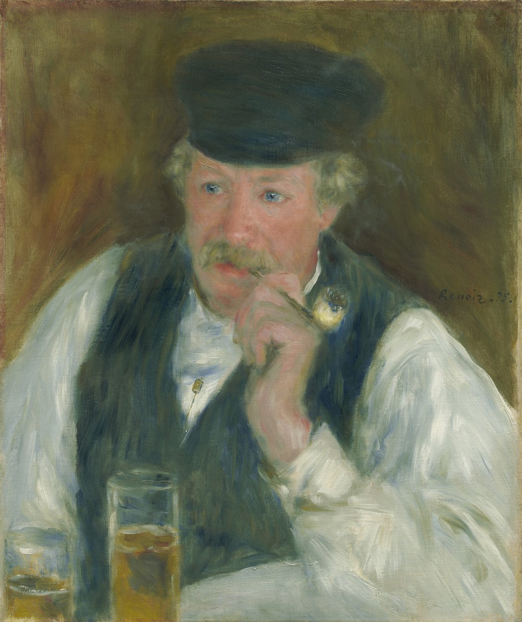 Père Fournaise, 1875 de Pierre Auguste Renoir