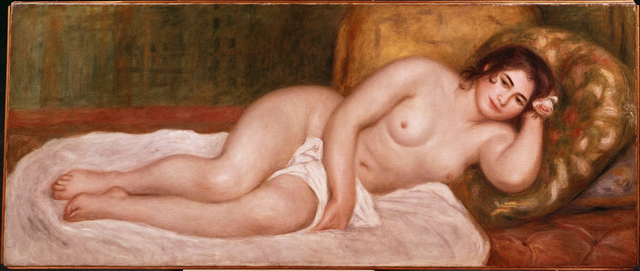 Banhista reclinado, 1902 de Pierre Auguste Renoir