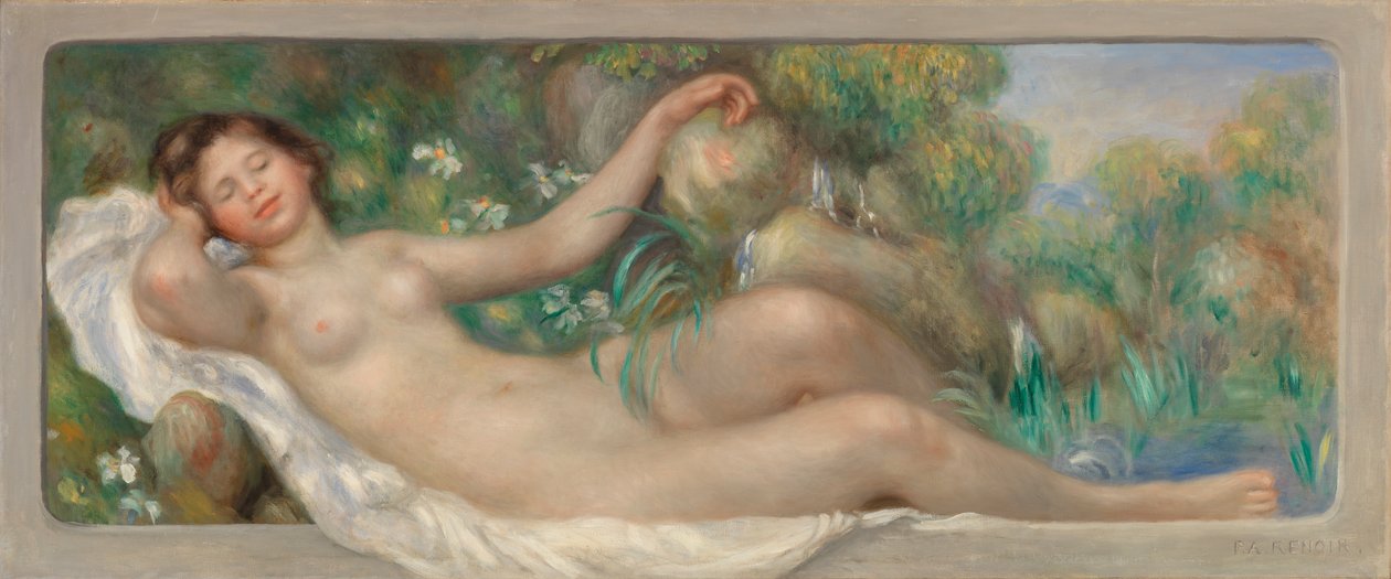 Nu Reclinado (La Source) de Pierre Auguste Renoir