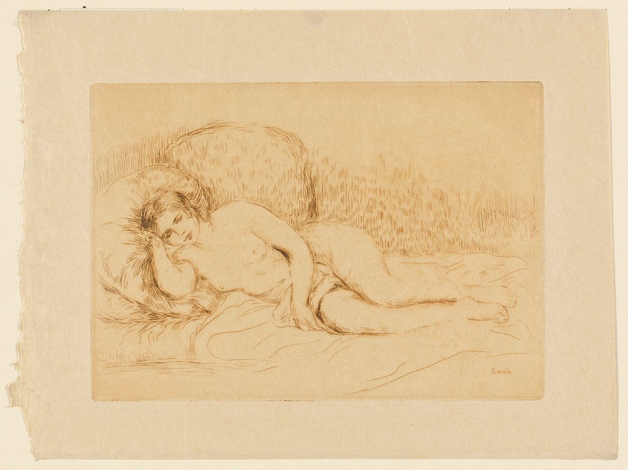 Nu Reclinado de Pierre Auguste Renoir
