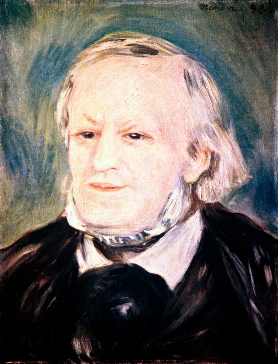 Richard Wagner 1813-1883, compositor, maestro e ensaísta alemão, 1882 de Pierre Auguste Renoir