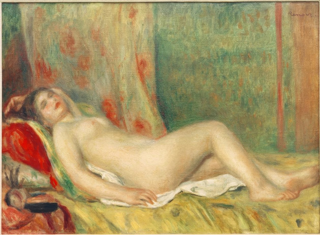 Ato de descanso de Pierre Auguste Renoir