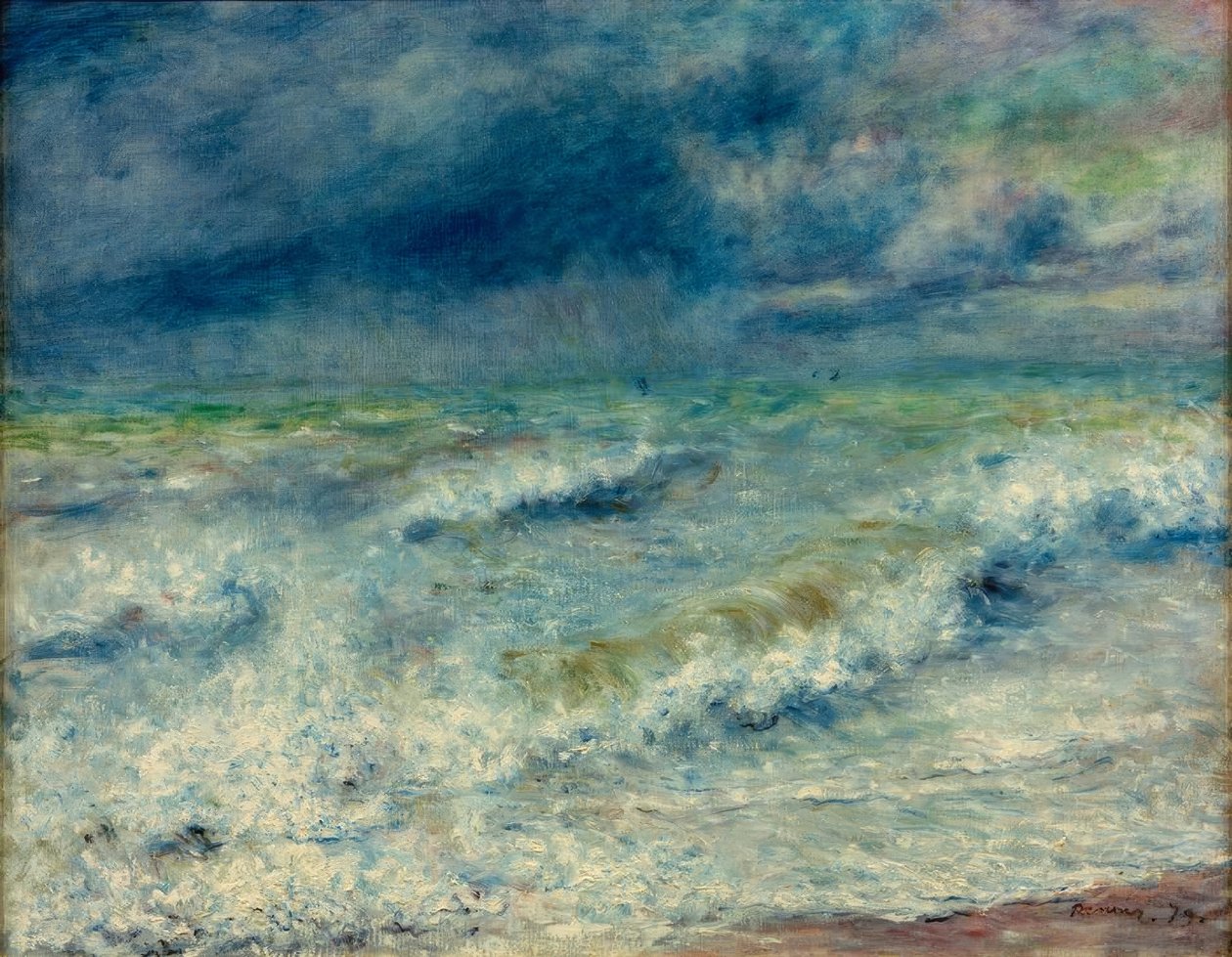 marinha de Pierre Auguste Renoir