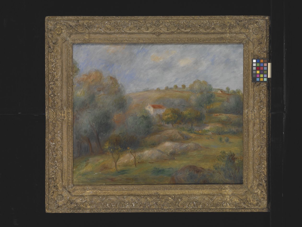 Primavera em Essoyes (óleo sobre tela) de Pierre Auguste Renoir