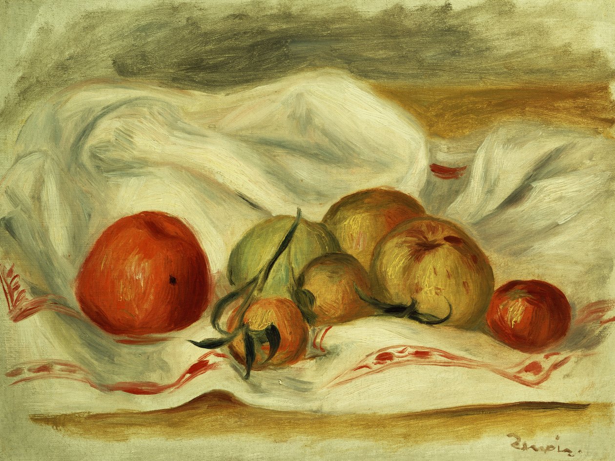 Ainda vida de Pierre Auguste Renoir