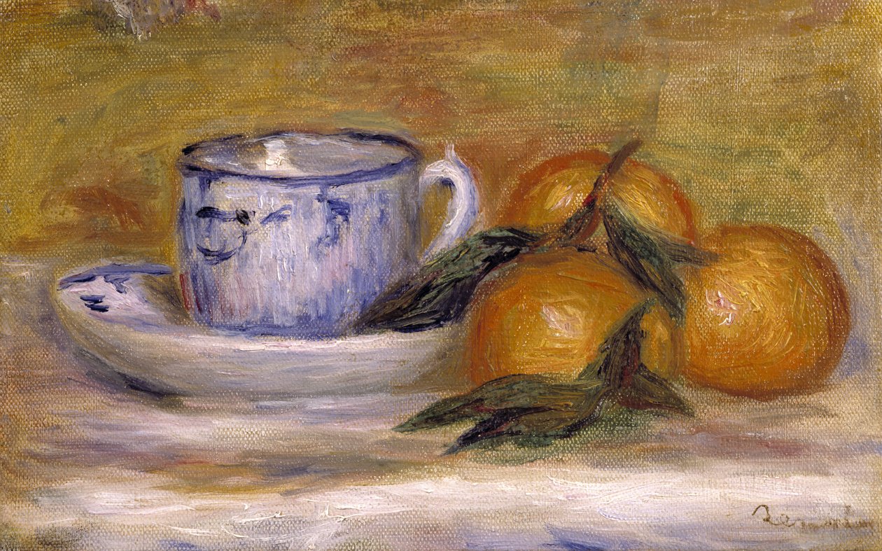 Natureza morta, c.1908 (óleo sobre tela) de Pierre Auguste Renoir