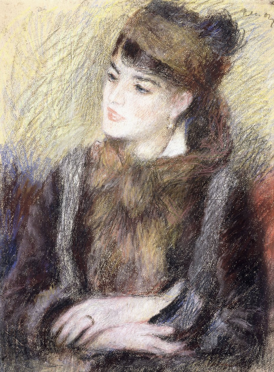 Estudo de uma mulher, de Pierre Auguste Renoir