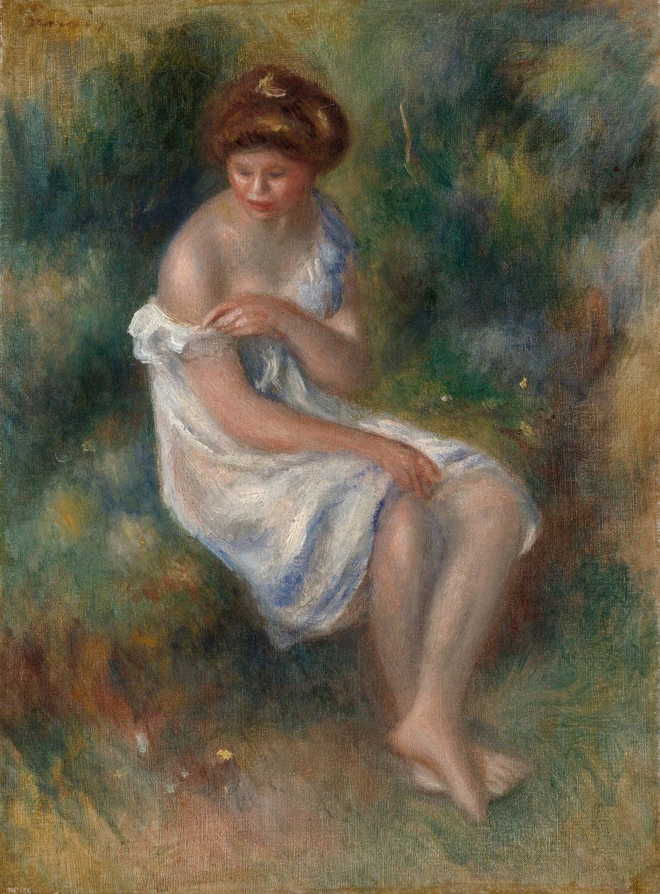 O banhista de Pierre Auguste Renoir