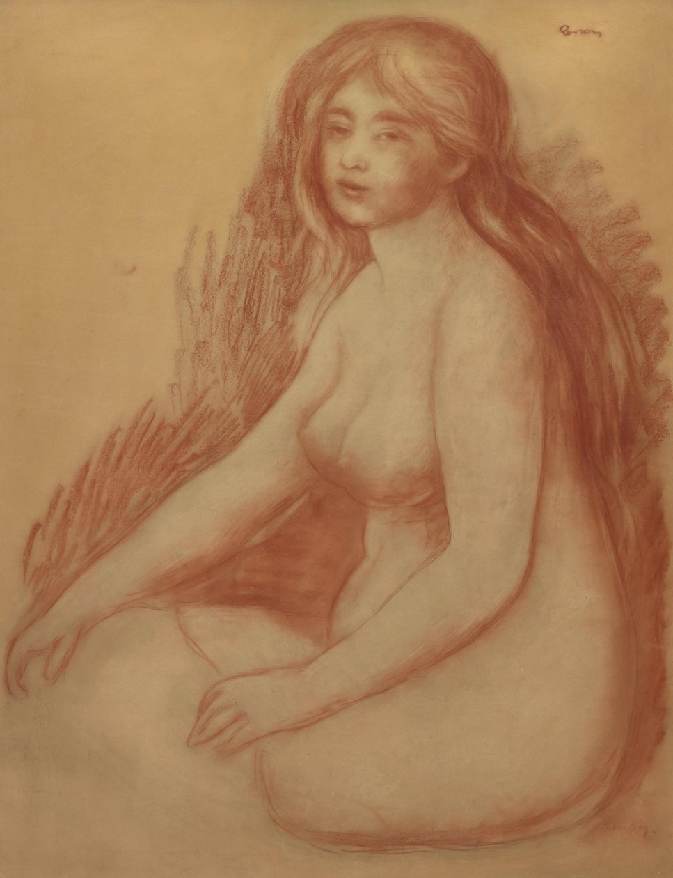 O banhista de Pierre Auguste Renoir