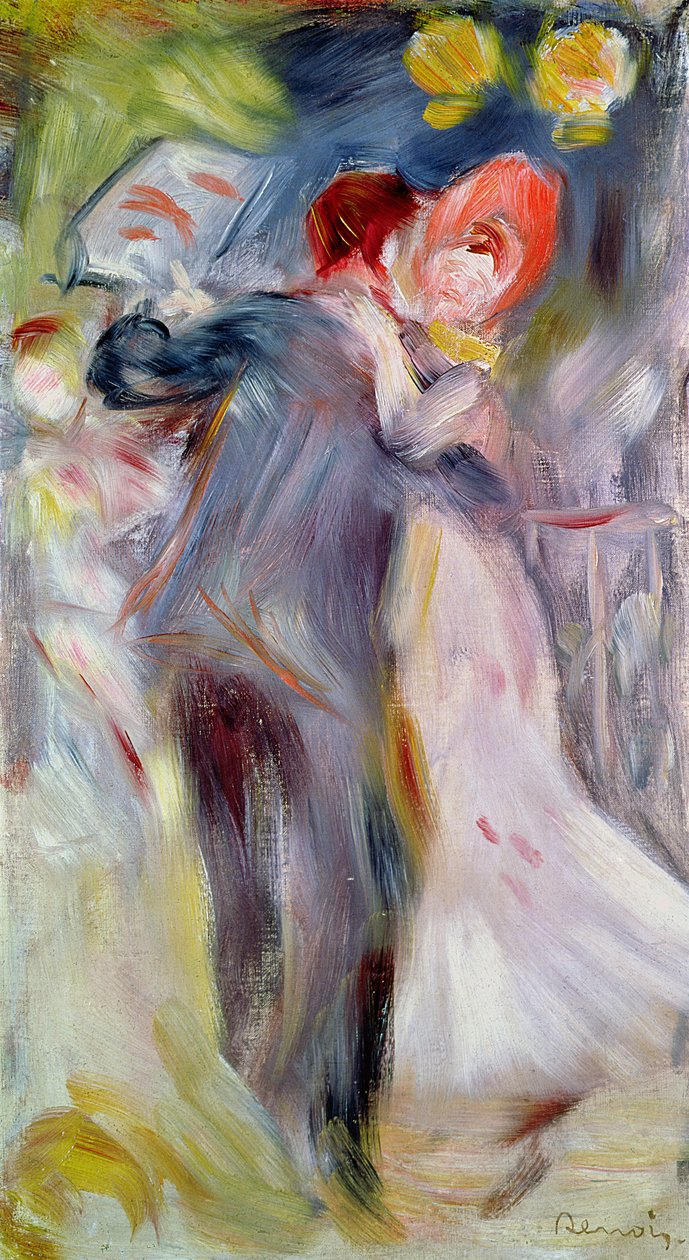 A dança no país, c.1882-3 de Pierre Auguste Renoir