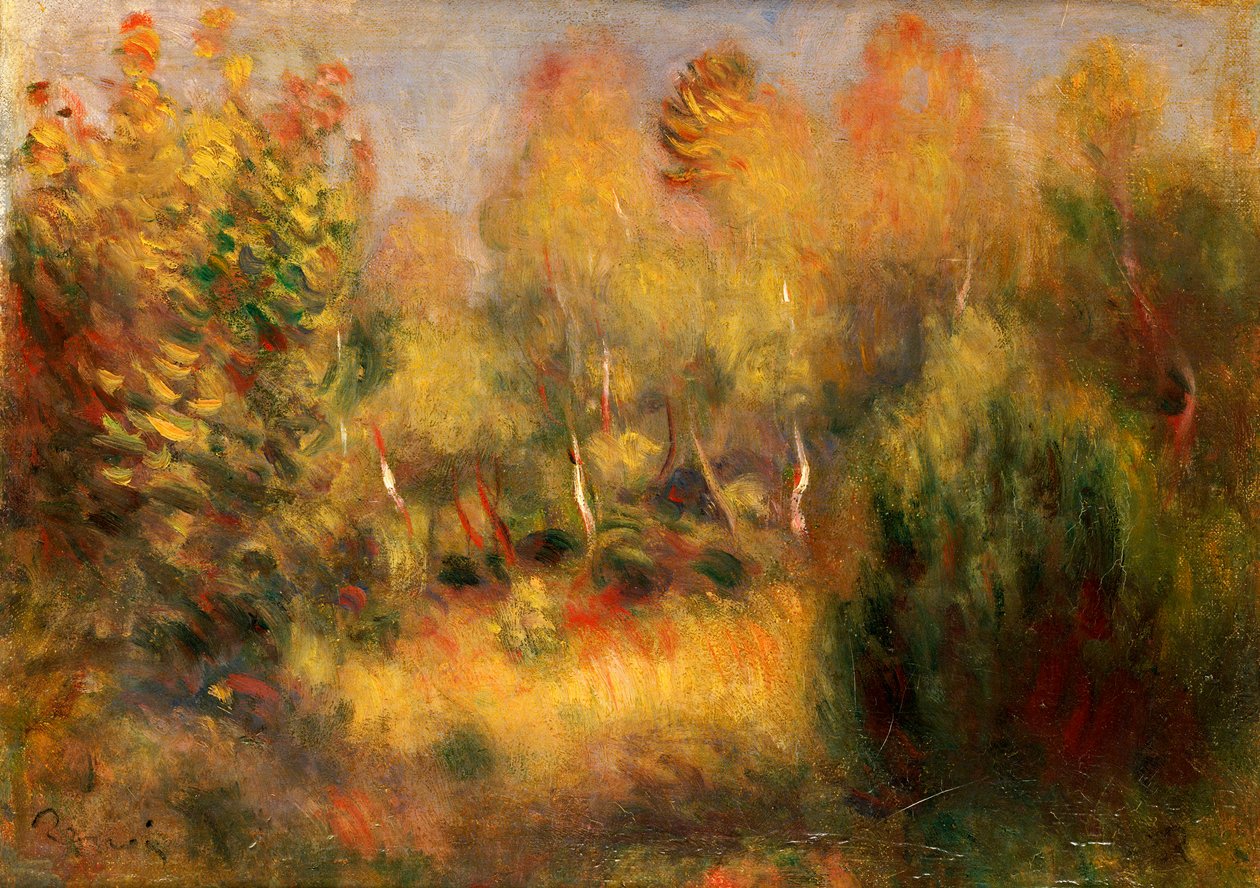 The Glade de Pierre Auguste Renoir