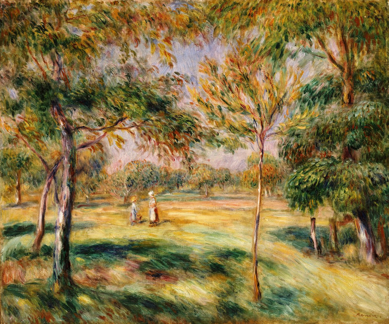 The Glade, 1895 de Pierre Auguste Renoir
