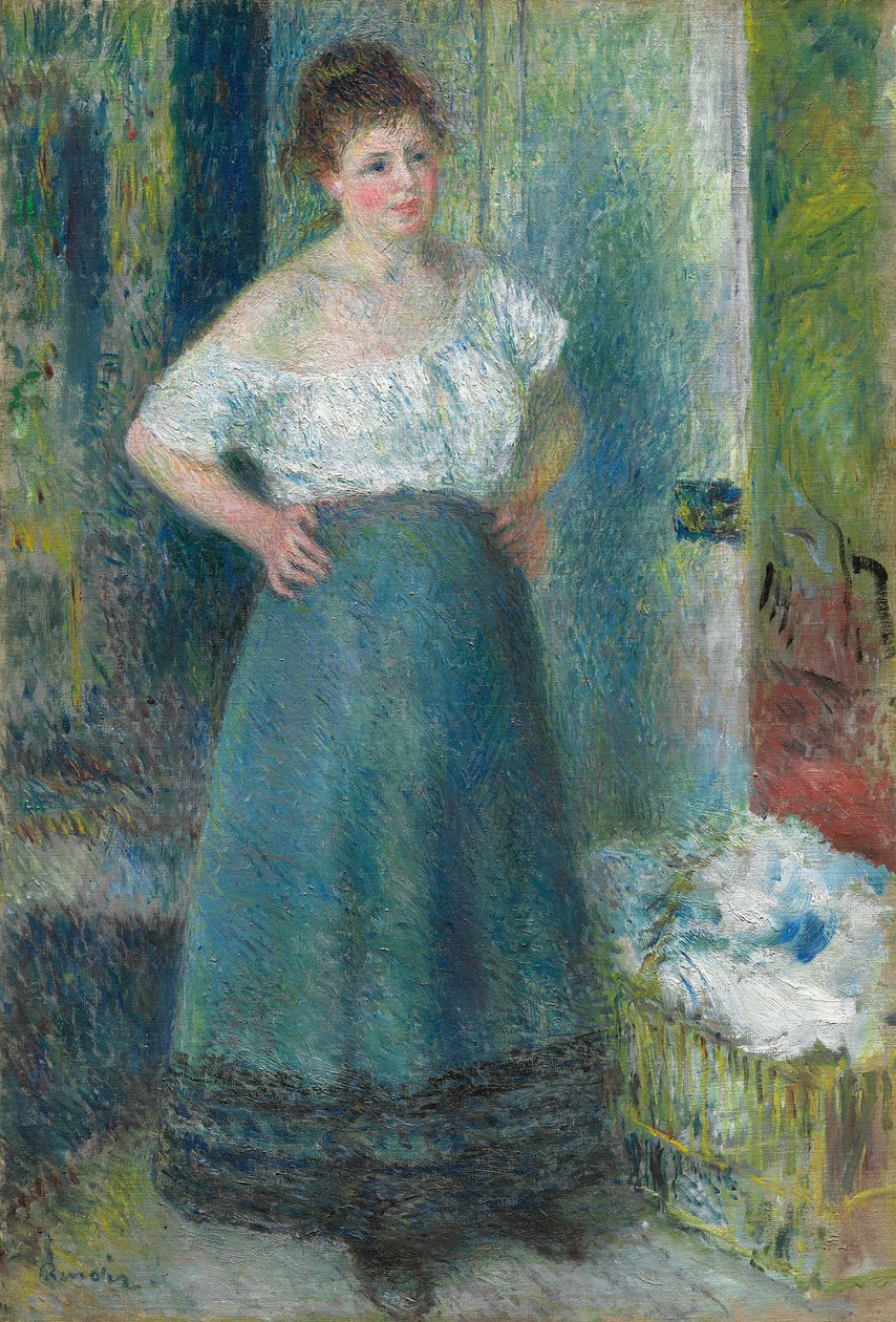 A Lavadeira de Pierre Auguste Renoir