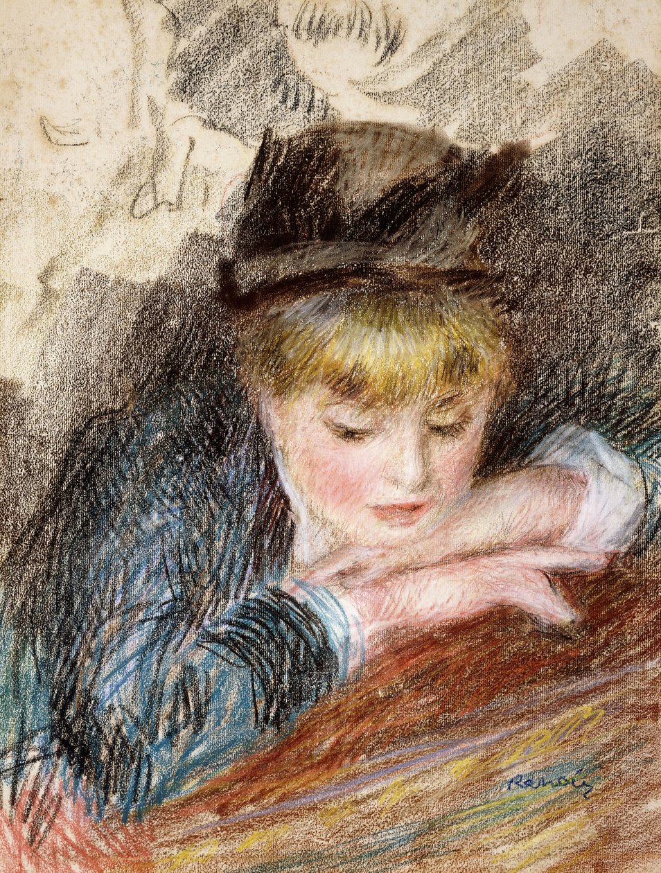 A Loja; La Loge, 1879 de Pierre Auguste Renoir