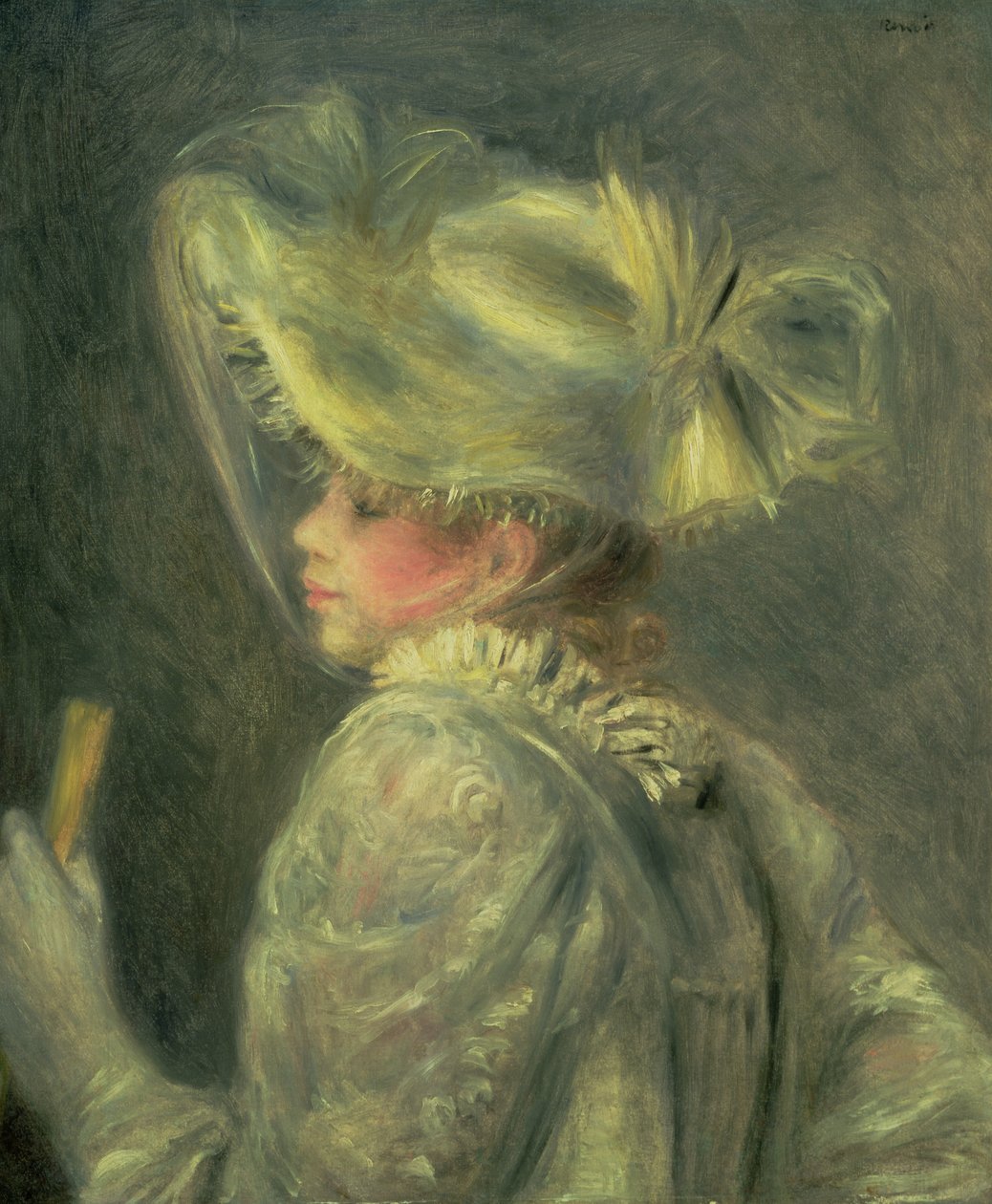 O chapéu branco de Pierre Auguste Renoir