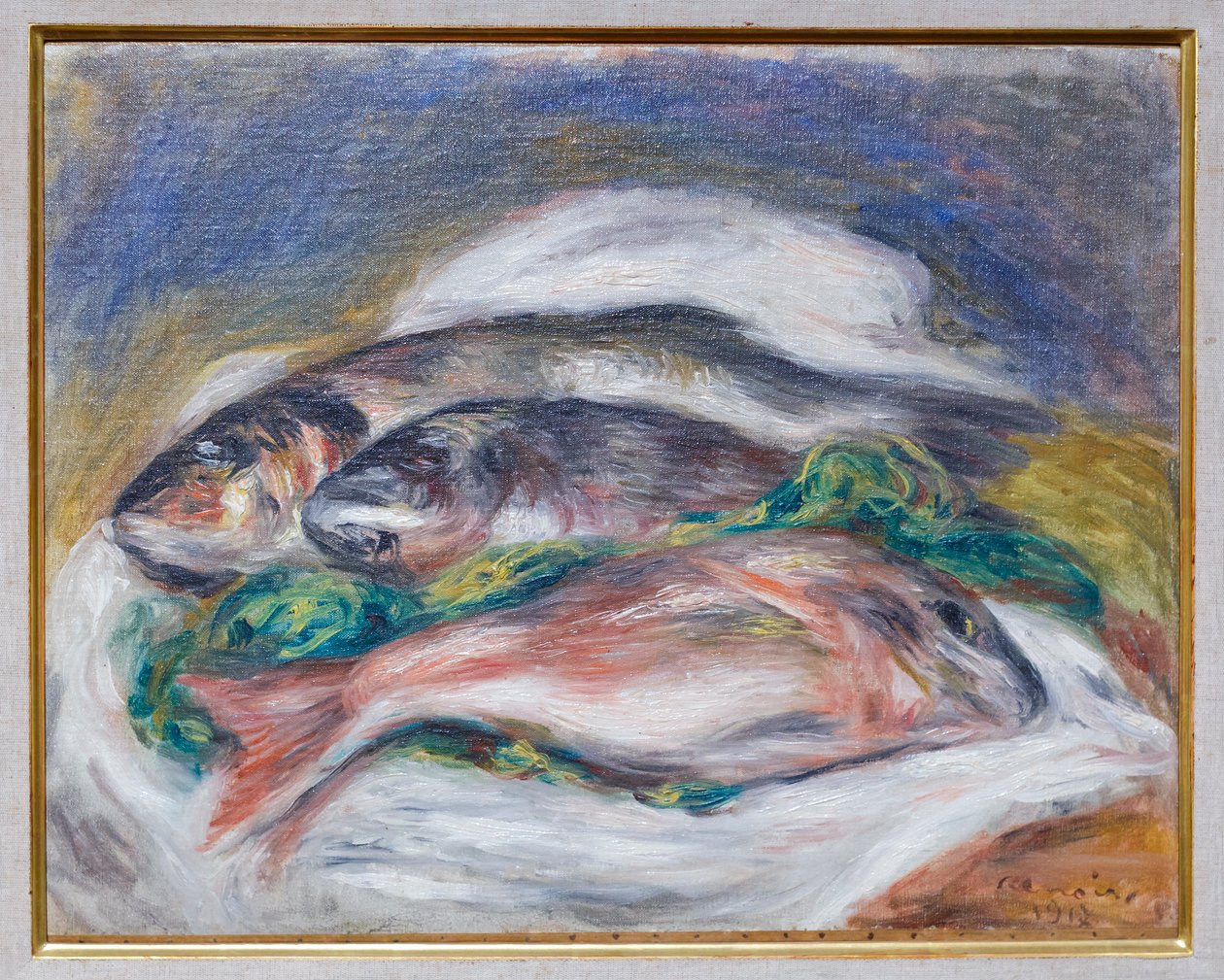 Os peixes de Pierre Auguste Renoir