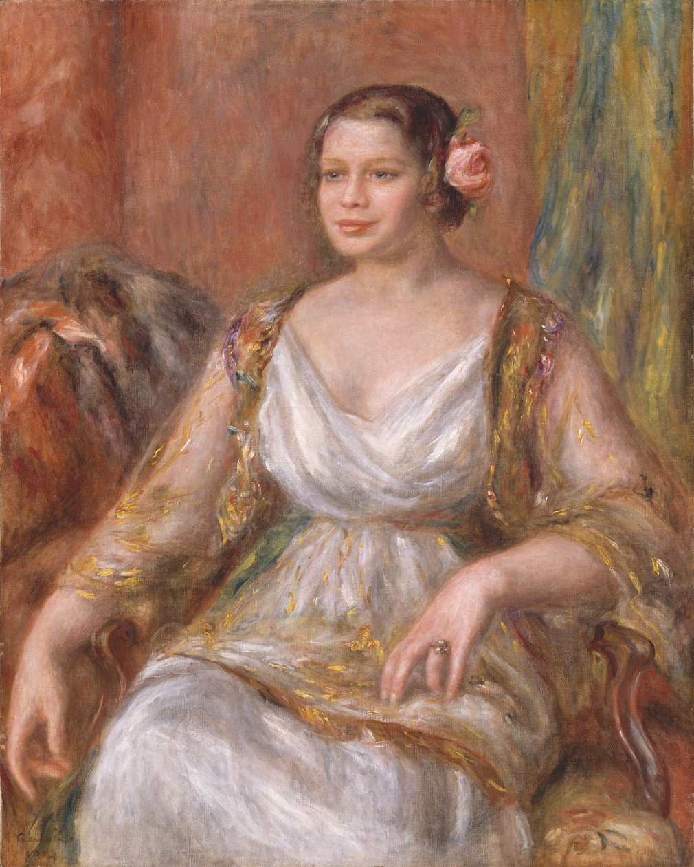 Tilla Durieux Ottilie Godeffroy, 1880-1971, 1914. de Pierre Auguste Renoir