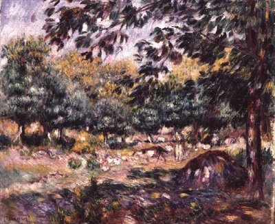 Treboul perto de Douarnenez de Pierre Auguste Renoir
