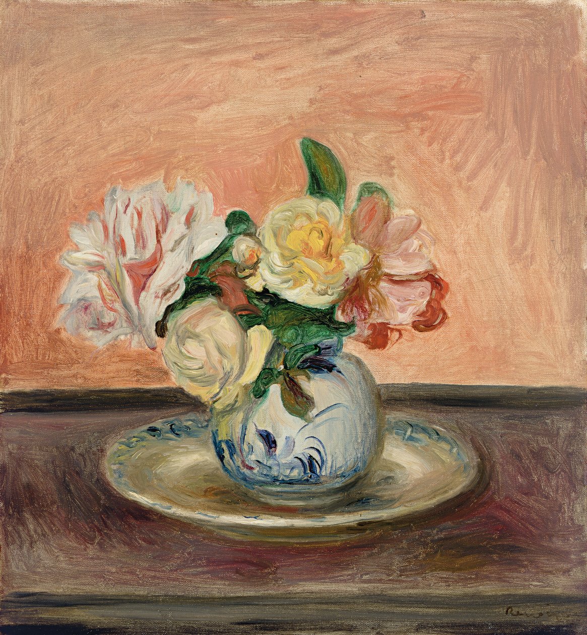 Vaso de flores, 1901 de Pierre Auguste Renoir