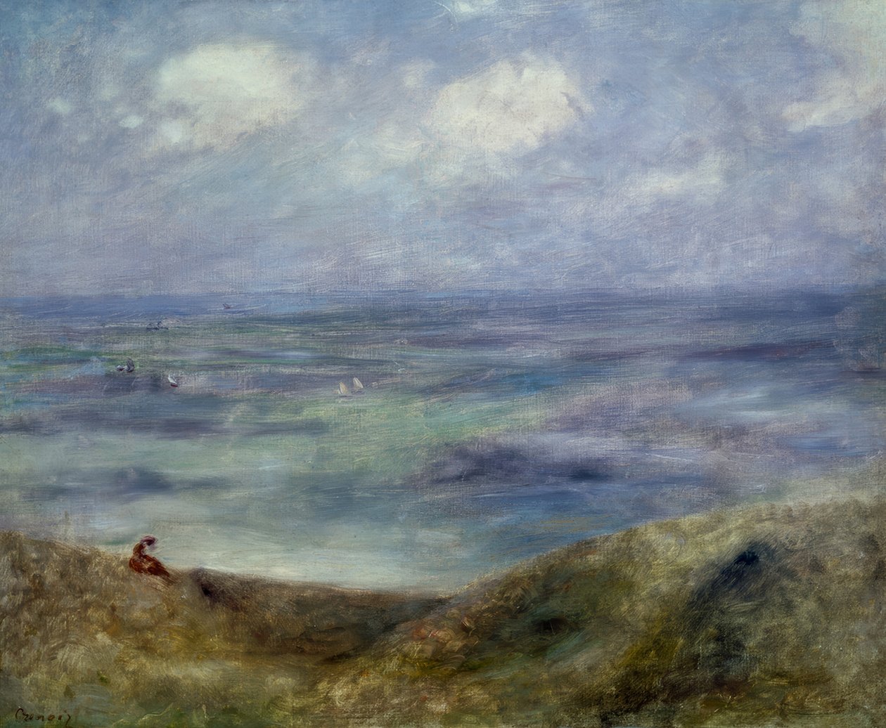 Vista para o mar, Guernsey de Pierre Auguste Renoir