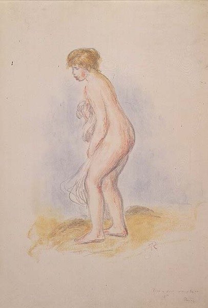 Mulher Banhista de Pierre Auguste Renoir