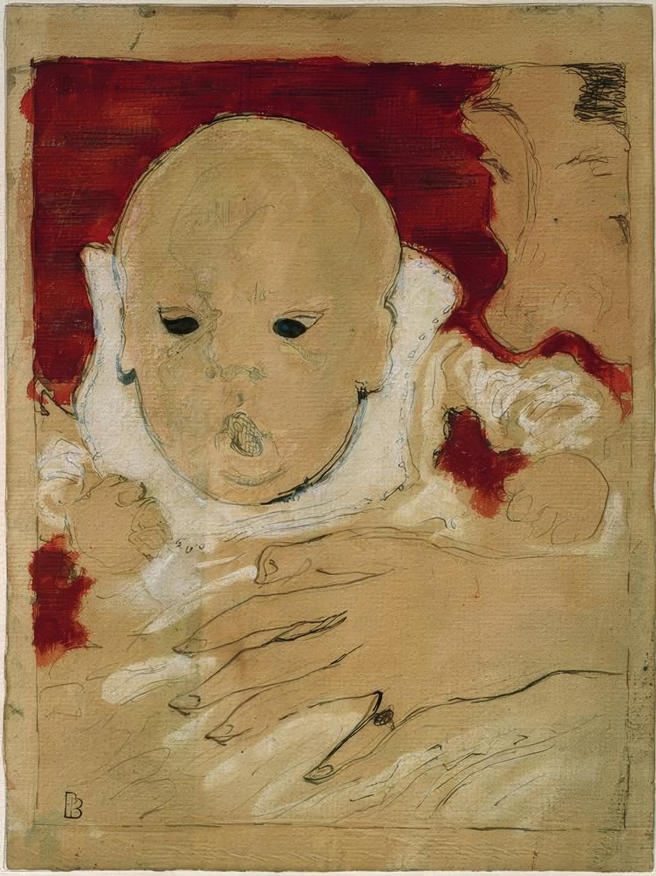 Andrée Bonnard e seu filho Jean Terrasse de Pierre Bonnard