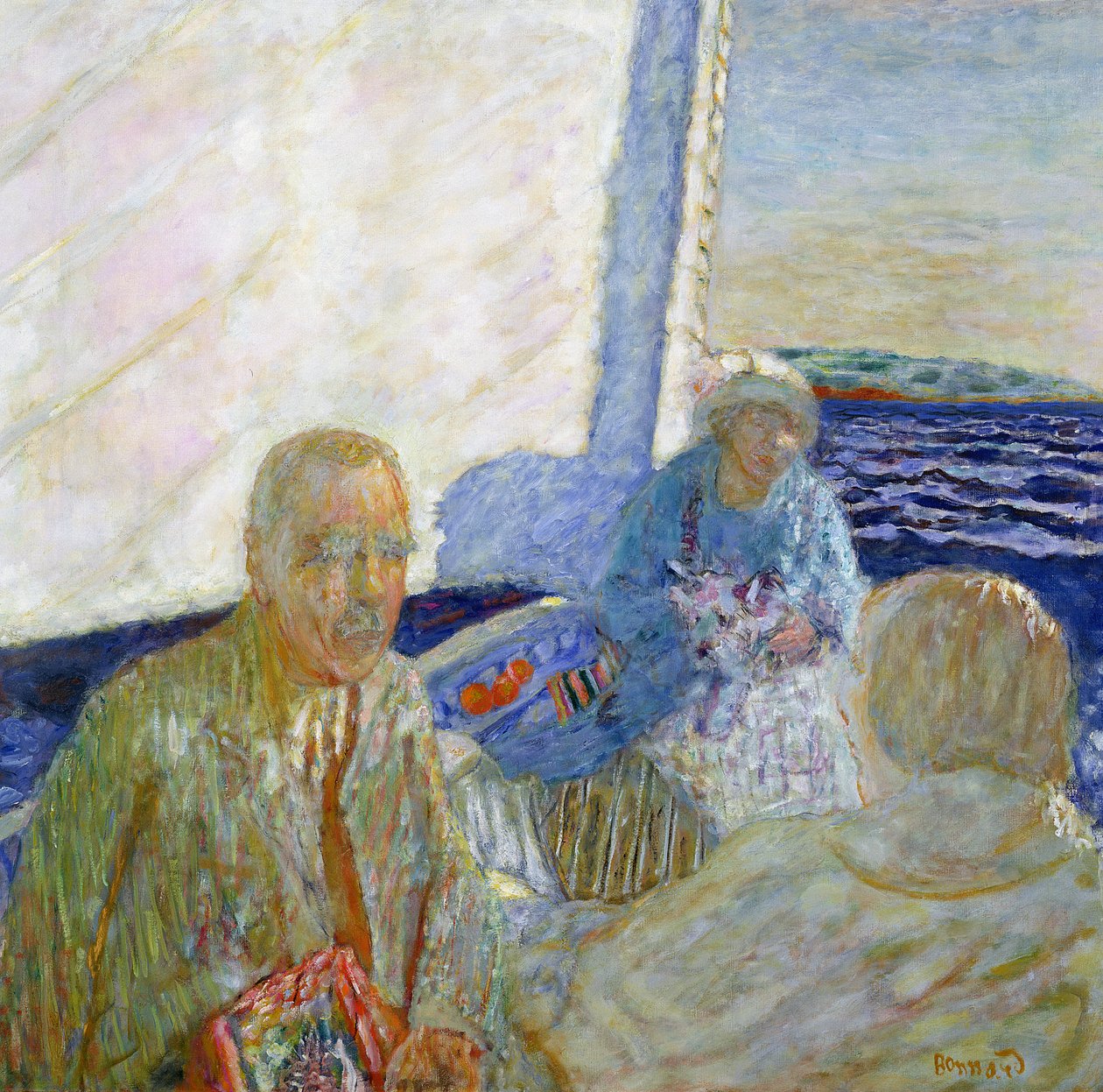 No mar, 1924 de Pierre Bonnard