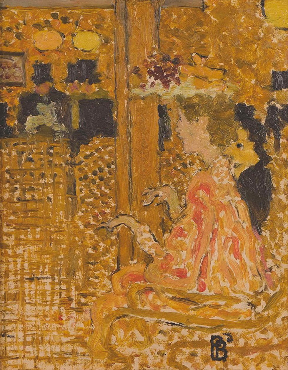 No Bar, 1892. de Pierre Bonnard